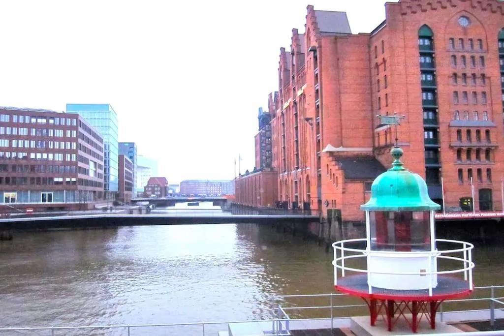 Luxury Loft Apartment Hamburg Downtown Hafencity Hamburgo Exterior foto